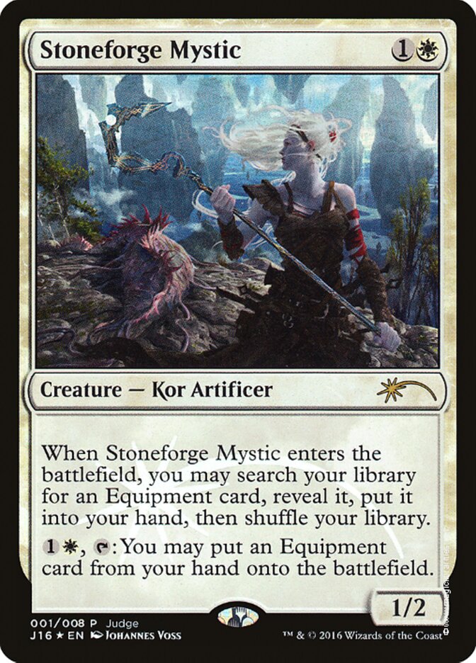 Stoneforge Mystic [Judge Gift Cards 2016] Magic: The Gathering
