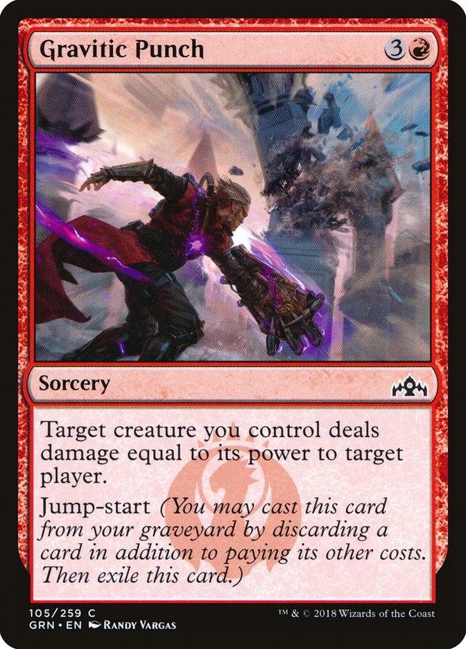 Gravitic Punch [Guilds of Ravnica] Magic: The Gathering