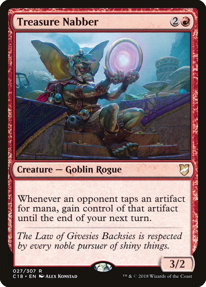Treasure Nabber [Commander 2018] Magic: The Gathering
