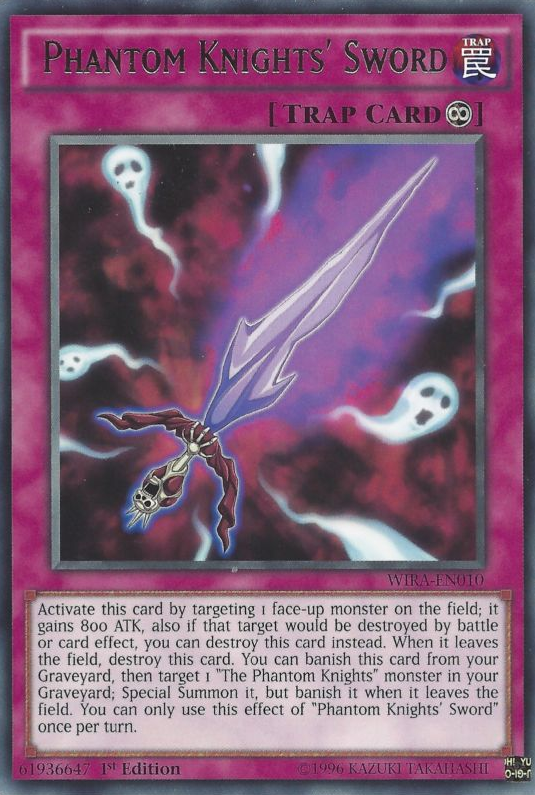 Phantom Knights' Sword [WIRA-EN010] Rare Yu-Gi-Oh!