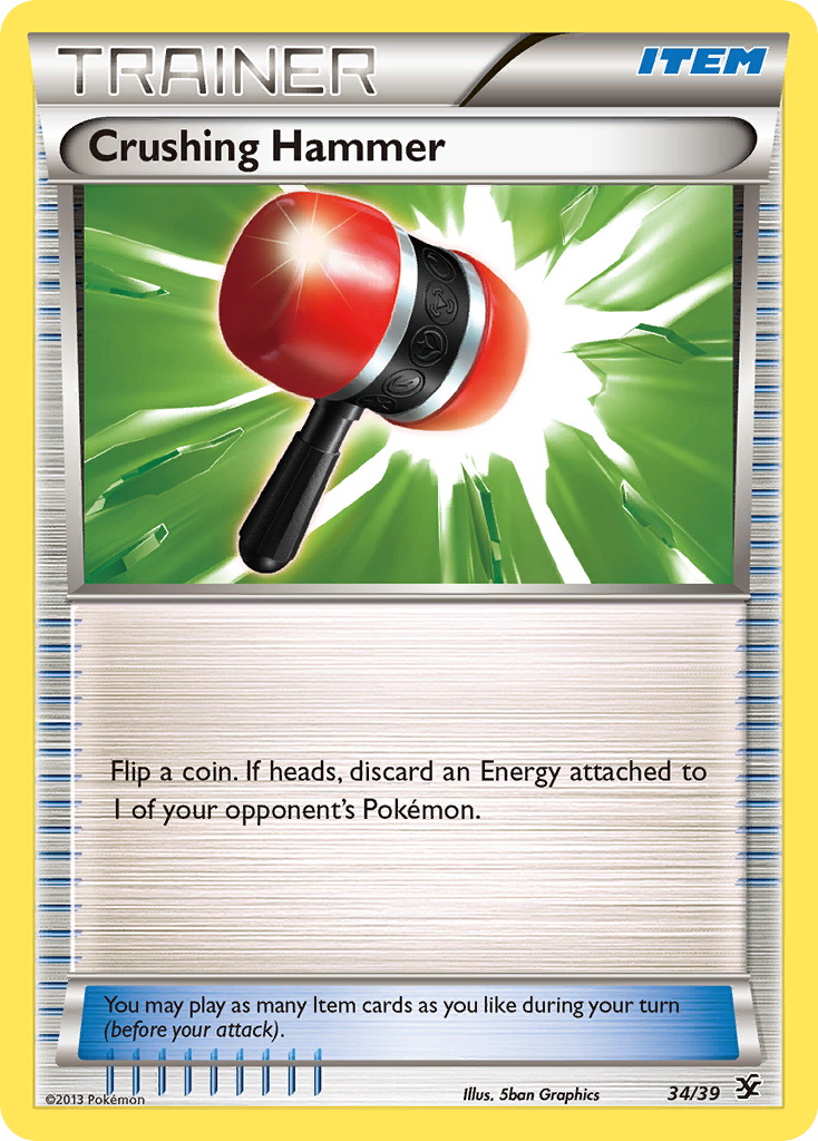 Crushing Hammer (34/39) [XY: Kalos Starter Set] Pokémon