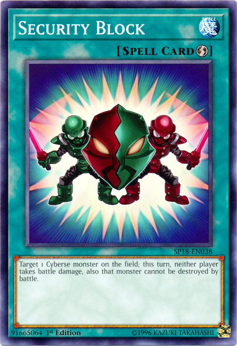 Security Block [SP18-EN038] Common Yu-Gi-Oh!