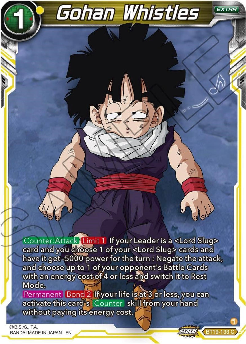 Gohan Whistles (BT19-133) [Fighter's Ambition] Dragon Ball Super