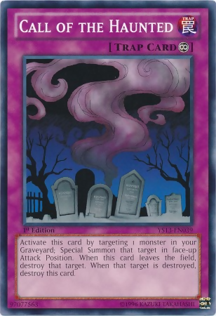Call of the Haunted [YS13-EN039] Common Yu-Gi-Oh!
