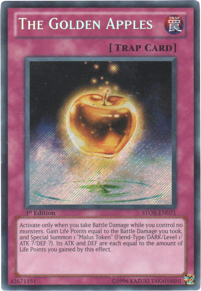 The Golden Apples [STOR-EN071] Secret Rare Yu-Gi-Oh!