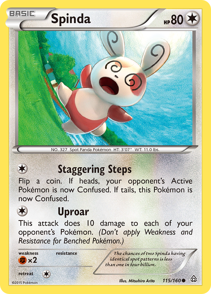 Spinda (115/160) [XY: Primal Clash] Pokémon