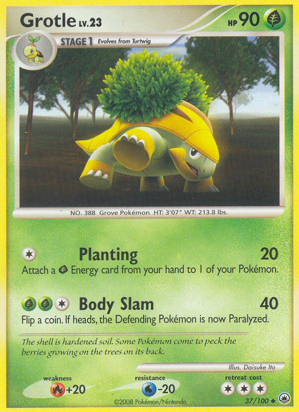 Grotle (37/100) [Diamond & Pearl: Majestic Dawn] Pokémon