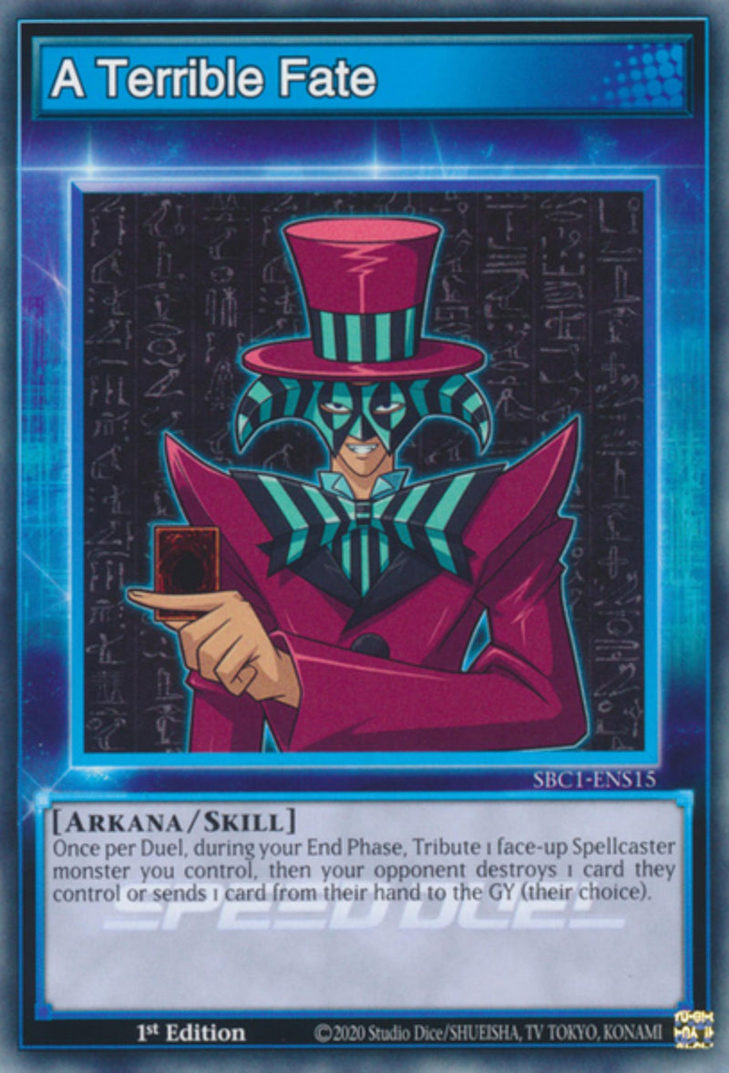 A Terrible Fate [SBC1-ENS15] Common Yu-Gi-Oh!