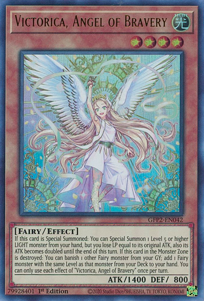 Victorica, Angel of Bravery [GFP2-EN042] Ultra Rare Yu-Gi-Oh!