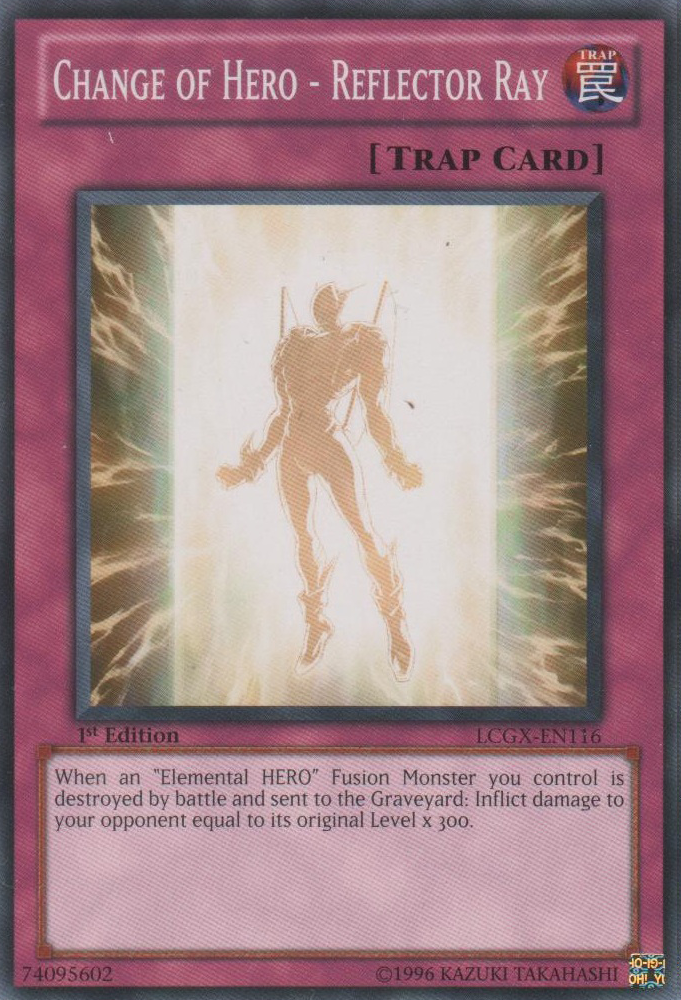 Change of Hero - Reflector Ray [LCGX-EN116] Common Yu-Gi-Oh!