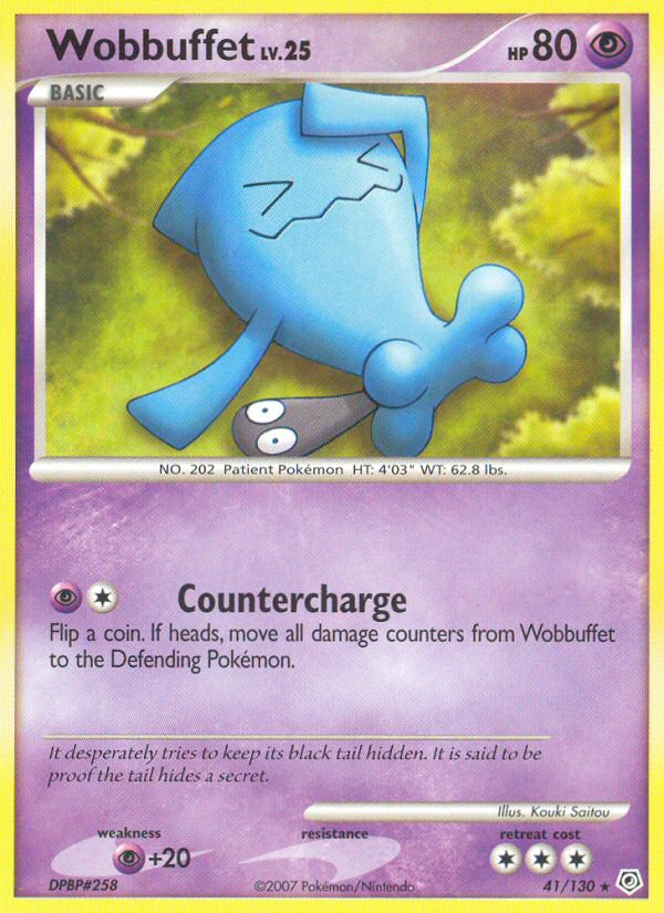 Wobbuffet (41/130) [Diamond & Pearl: Base Set] Pokémon