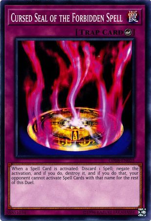 Cursed Seal of the Forbidden Spell [OP08-EN025] Common Yu-Gi-Oh!