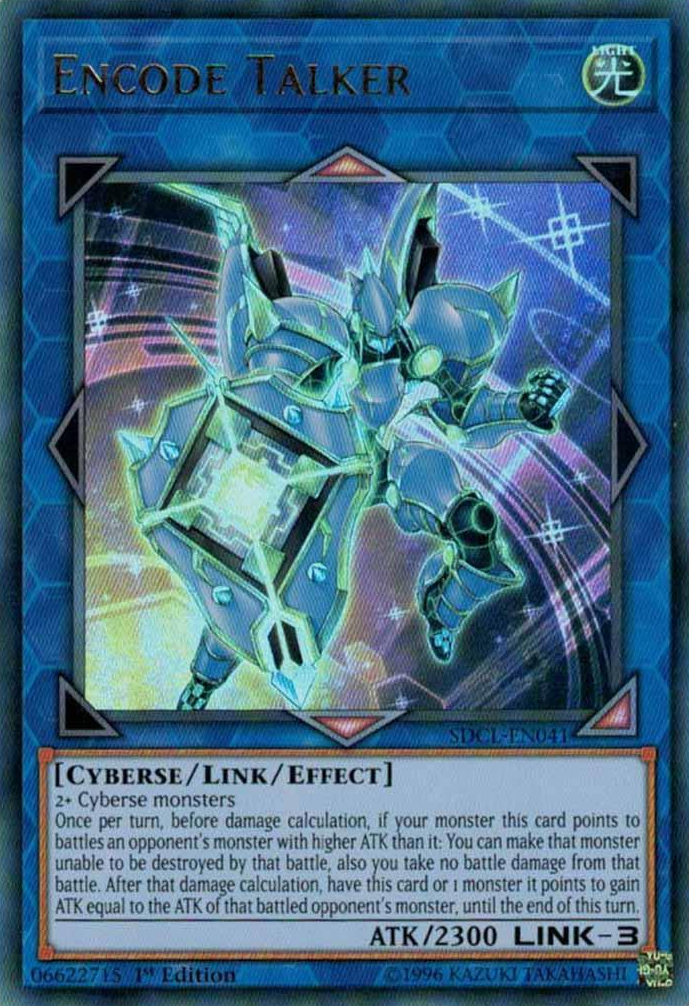 Encode Talker [SDCL-EN041] Ultra Rare Yu-Gi-Oh!