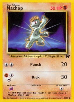 Machop (59/82) [Team Rocket Unlimited] Pokémon