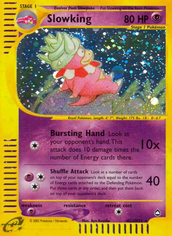 Slowking (H22/H32) [Aquapolis] Pokémon