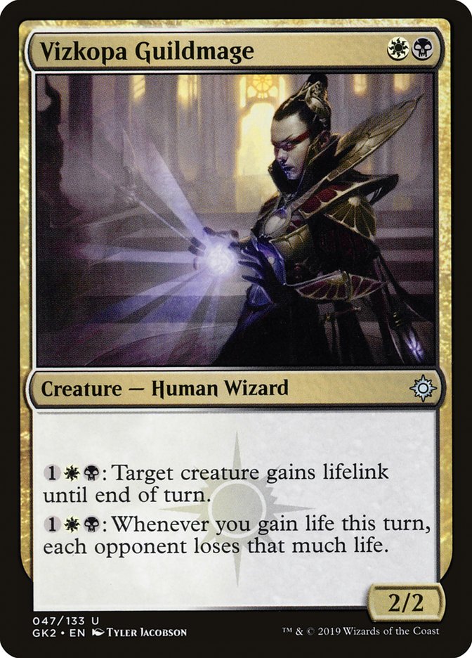 Vizkopa Guildmage [Ravnica Allegiance Guild Kit] Magic: The Gathering