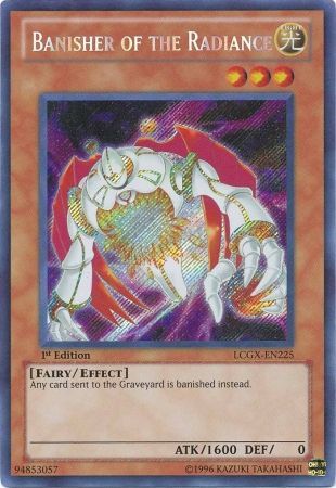 Banisher of the Radiance [LCGX-EN225] Secret Rare Yu-Gi-Oh!