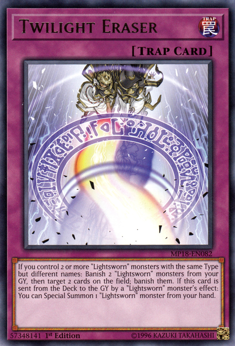 Twilight Eraser [MP18-EN082] Rare Yu-Gi-Oh!