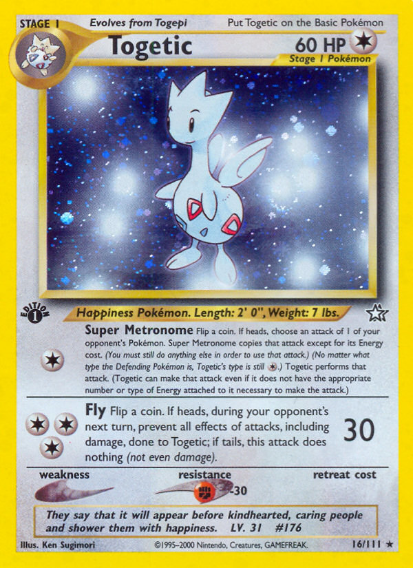 Togetic (16/111) [Neo Genesis 1st Edition] Pokémon