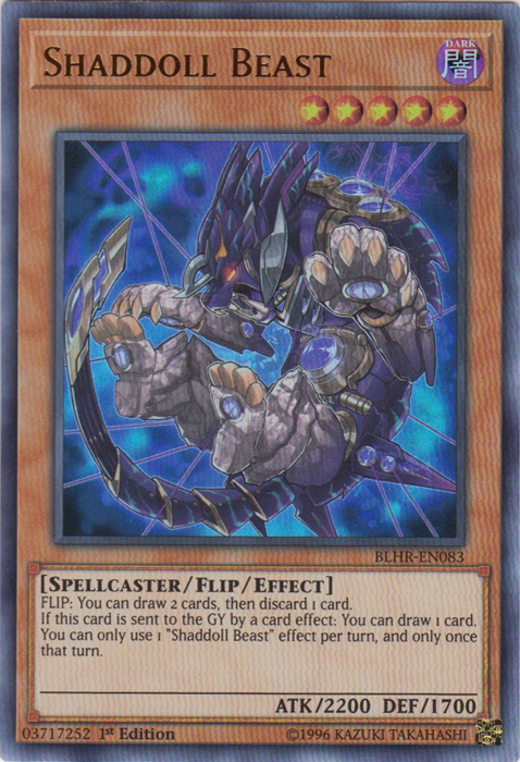 Shaddoll Beast [BLHR-EN083] Ultra Rare Yu-Gi-Oh!