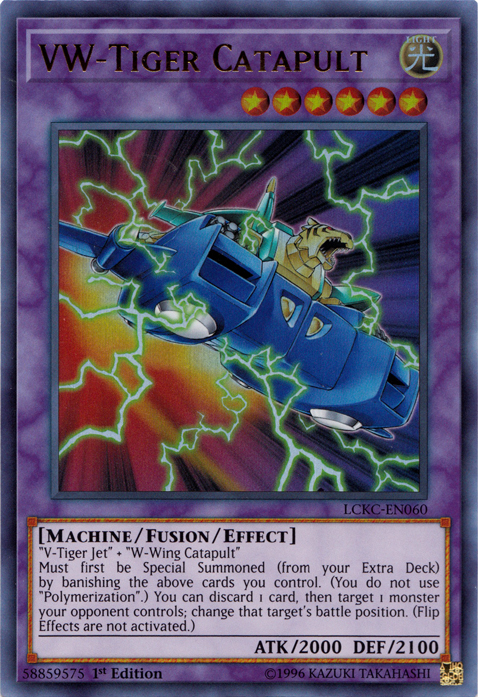 VW-Tiger Catapult [LCKC-EN060] Ultra Rare Yu-Gi-Oh!