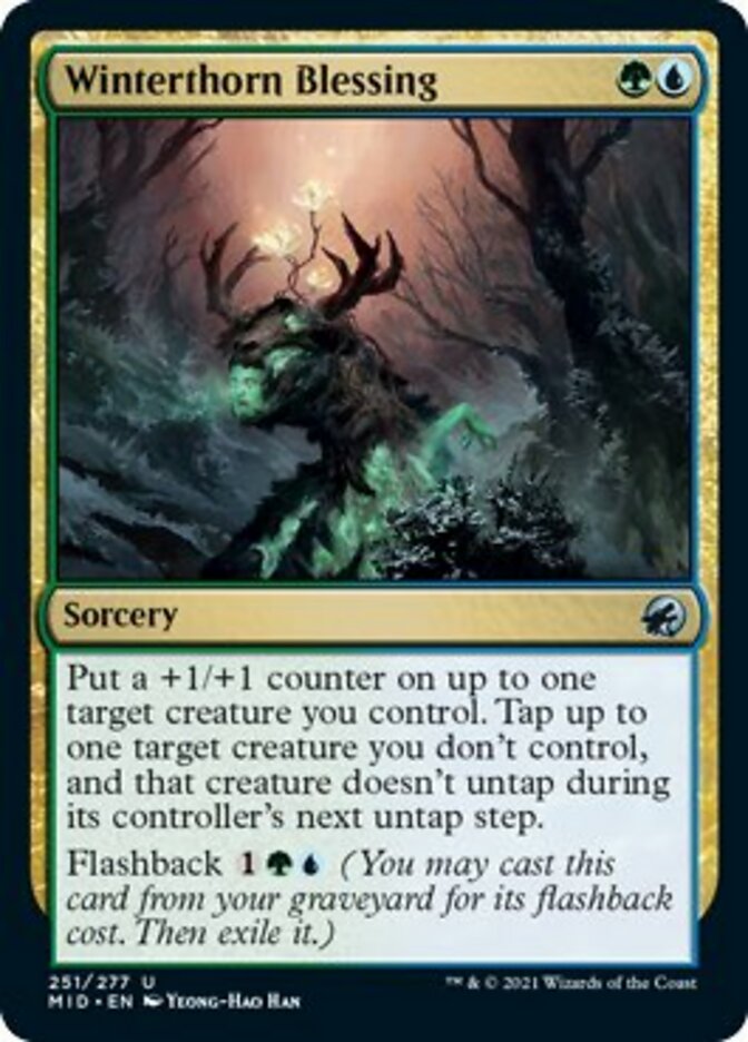 Winterthorn Blessing [Innistrad: Midnight Hunt] Magic: The Gathering