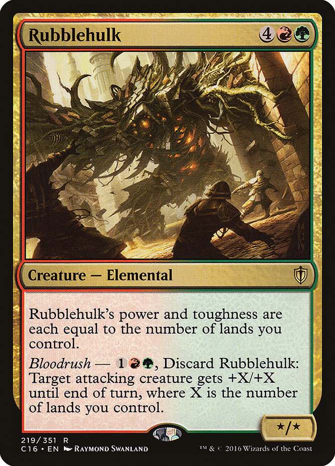 Rubblehulk [Commander 2016] Magic: The Gathering