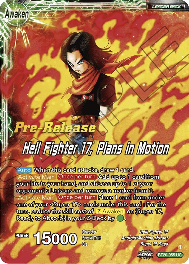 Android 20 & Dr. Myuu // Hell Fighter 17, Plans in Motion (BT20-055) [Power Absorbed Prerelease Promos] Dragon Ball Super