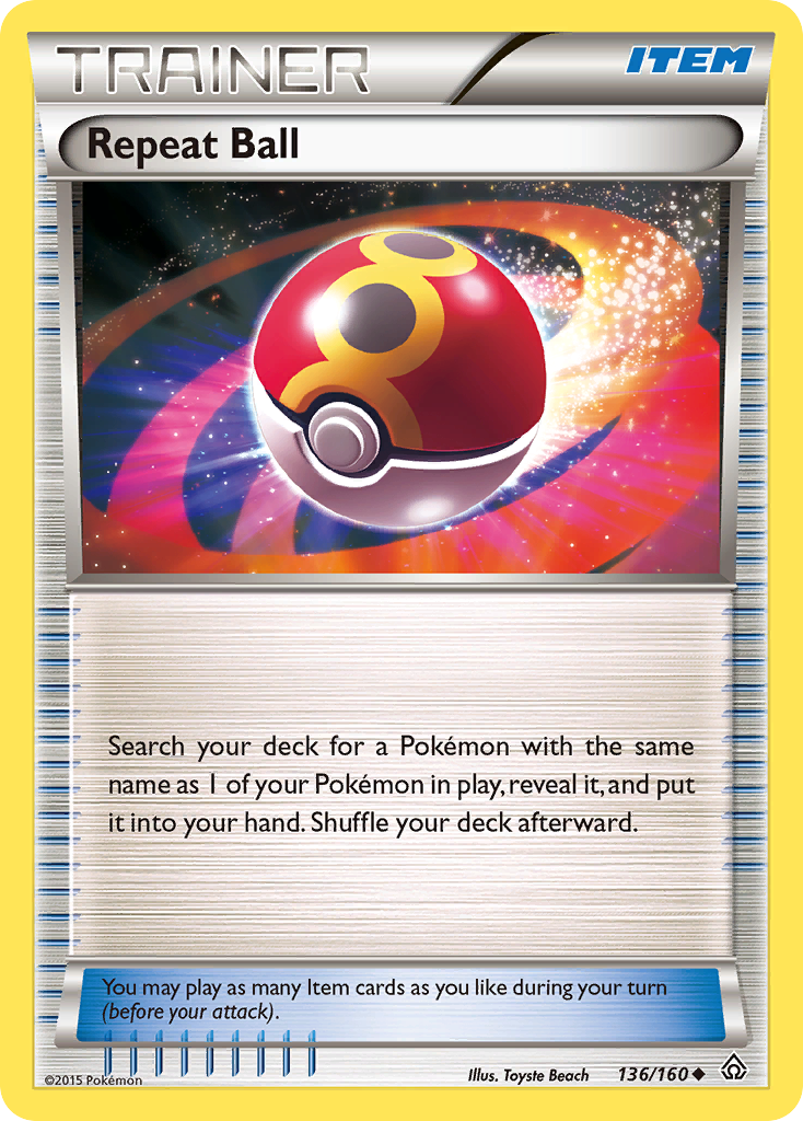 Repeat Ball (136/160) [XY: Primal Clash] Pokémon