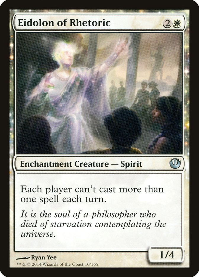 Eidolon of Rhetoric [Journey into Nyx] Magic: The Gathering