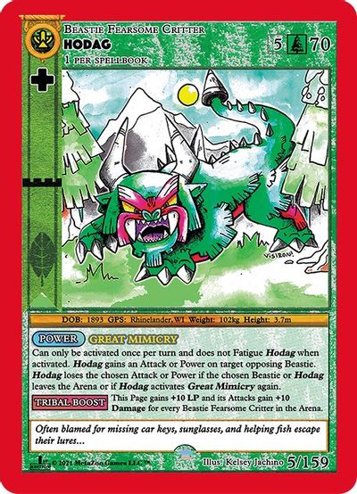 Hodag [Cryptid Nation: First Edition] Metazoo