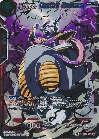 Frieza, Death's Embrace (BT9-005) [Universal Onslaught] Dragon Ball Super