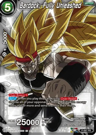 Bardock, Fully Unleashed (P-067) [Mythic Booster] Dragon Ball Super