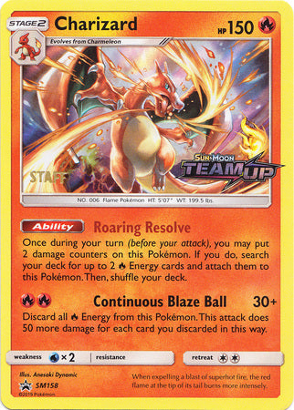 Charizard (SM158) (Staff) [Sun & Moon: Black Star Promos] Pokémon
