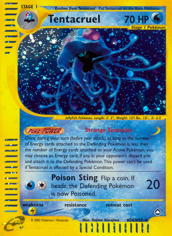 Tentacruel (H26/H32) [Aquapolis] Pokémon