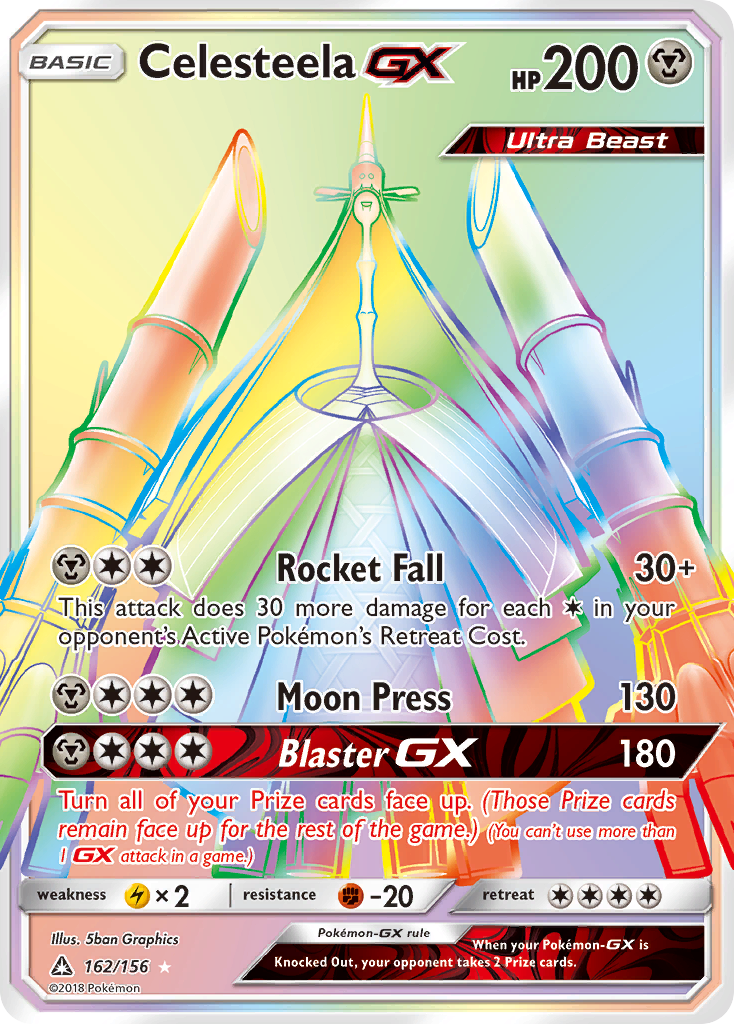 Celesteela GX (162/156) [Sun & Moon: Ultra Prism] Pokémon