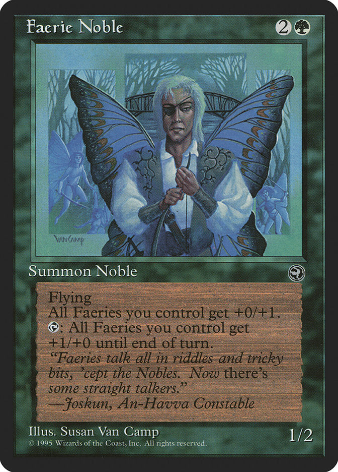 Faerie Noble [Homelands] Magic: The Gathering