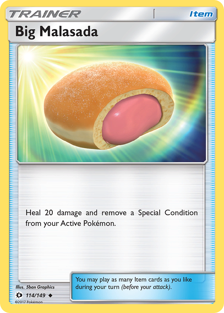 Big Malasada (114/149) [Sun & Moon: Base Set] Pokémon