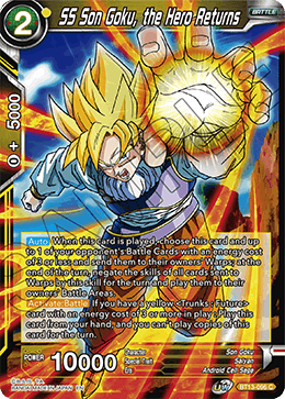 SS Son Goku, the Hero Returns (Common) (BT13-096) [Supreme Rivalry] Dragon Ball Super