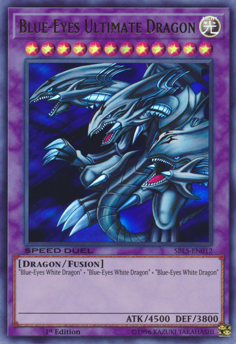Blue-Eyes Ultimate Dragon [SBLS-EN012] Ultra Rare Yu-Gi-Oh!