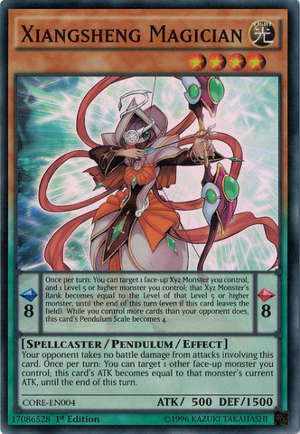 Xiangsheng Magician [CORE-EN004] Super Rare Yu-Gi-Oh!