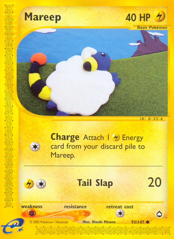 Mareep (93/147) [Aquapolis] Pokémon