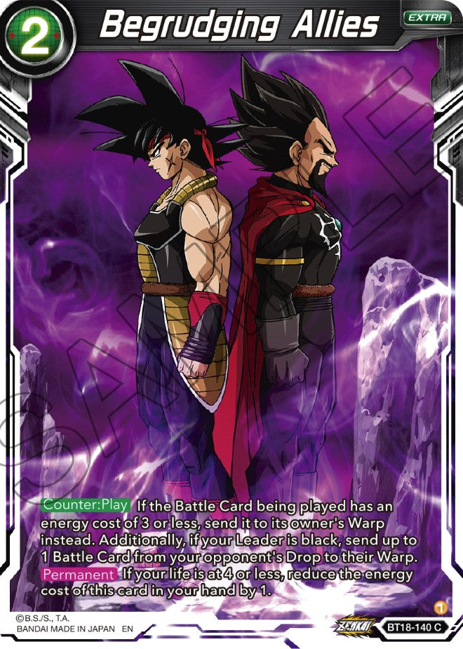 Begrudging Allies (BT18-140) [Dawn of the Z-Legends] Dragon Ball Super