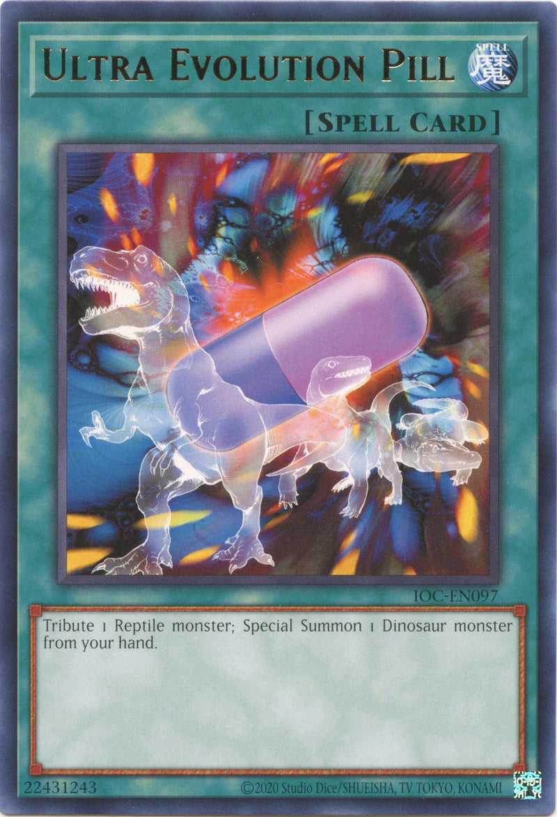 Ultra Evolution Pill (25th Anniversary) [IOC-EN097] Rare Yu-Gi-Oh!