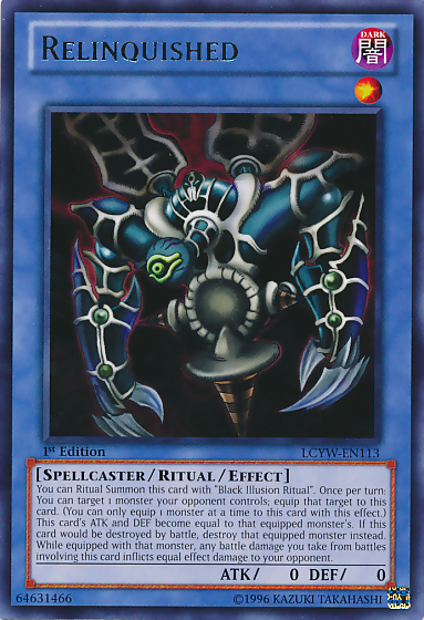 Relinquished [LCYW-EN113] Rare Yu-Gi-Oh!