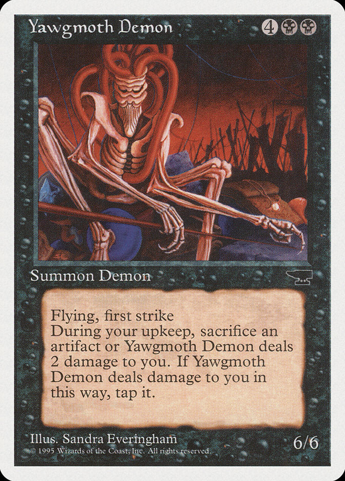 Yawgmoth Demon [Chronicles] Magic: The Gathering