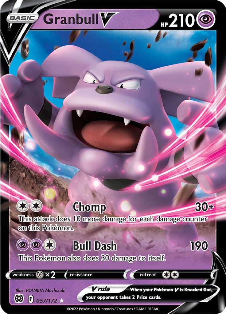 Granbull V (057/172) [Sword & Shield: Brilliant Stars] Pokémon