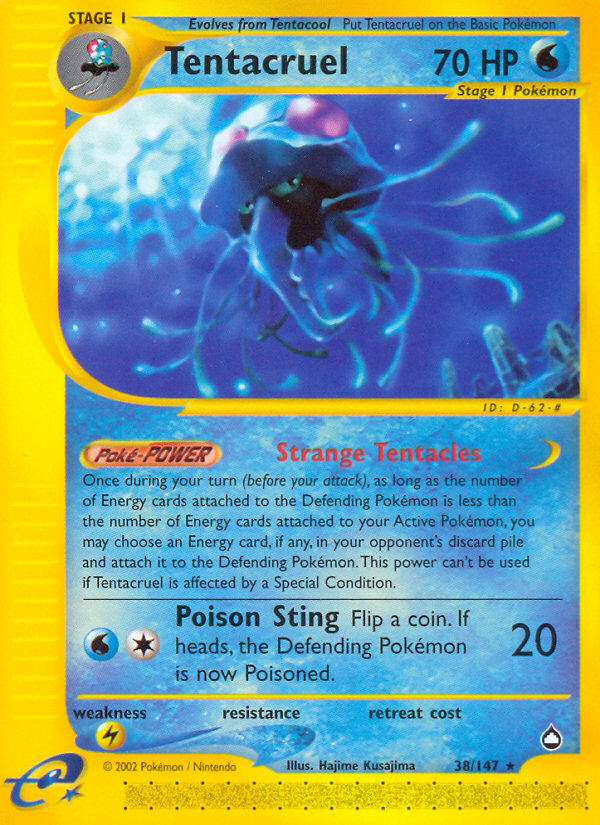 Tentacruel (38/147) [Aquapolis] Pokémon