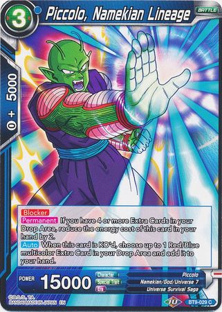 Piccolo, Namekian Lineage (BT9-029) [Universal Onslaught] Dragon Ball Super