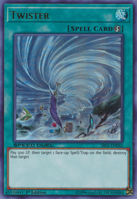 Twister [SBLS-EN042] Ultra Rare Yu-Gi-Oh!